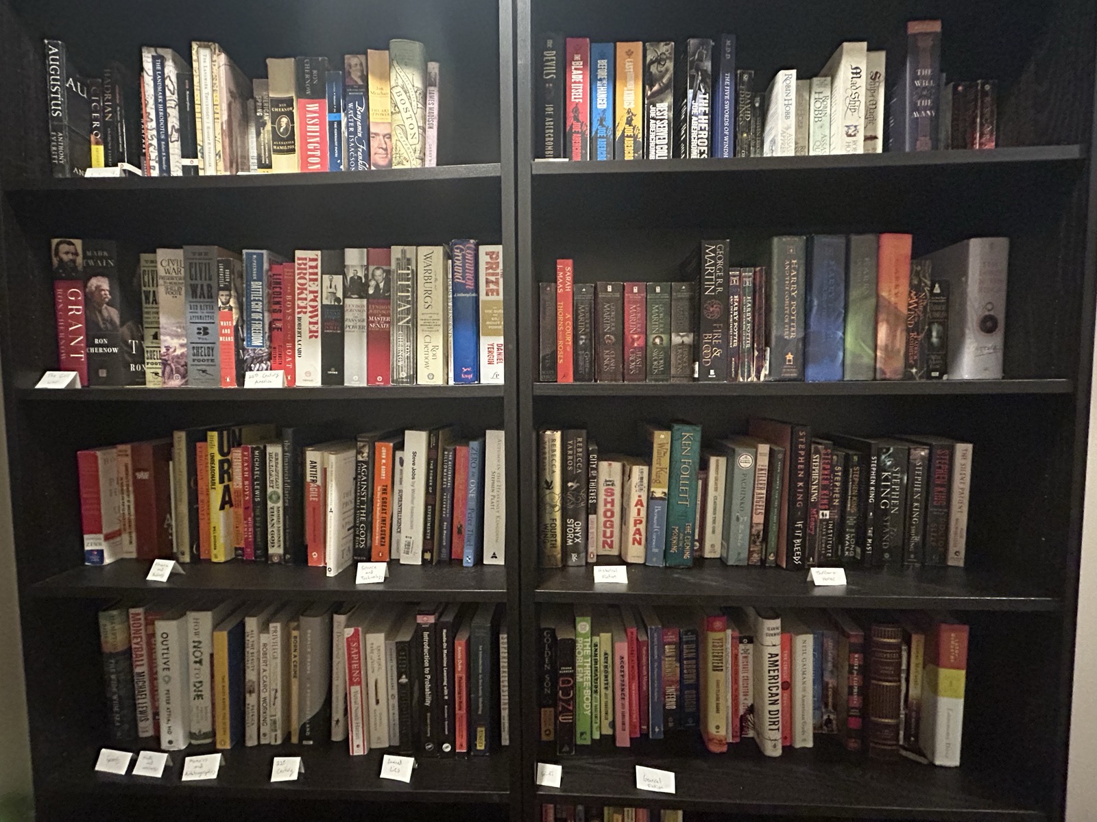 My bookshelf